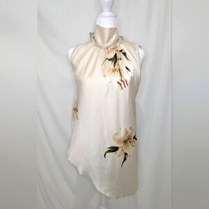 Zara Top. Asymmetrical. Size L.